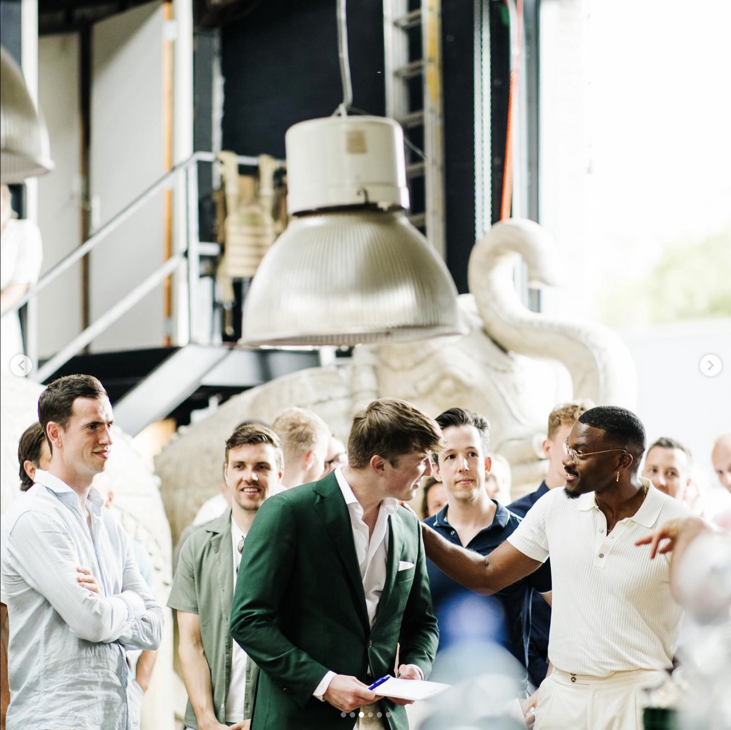 Groepsmoment tijdens klantworkshop